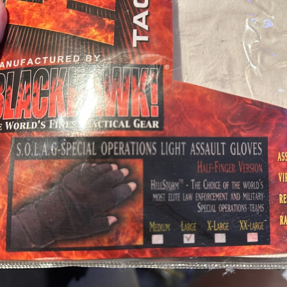 Men’s Tactical Assault Gloves